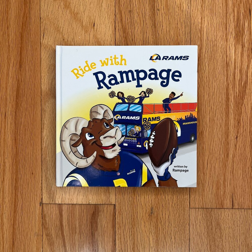 LA Rams Kids book - Rare!